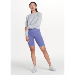 Lole‎ Women's Dusk Purple High Waisted Pocketed Bike Shorts XS